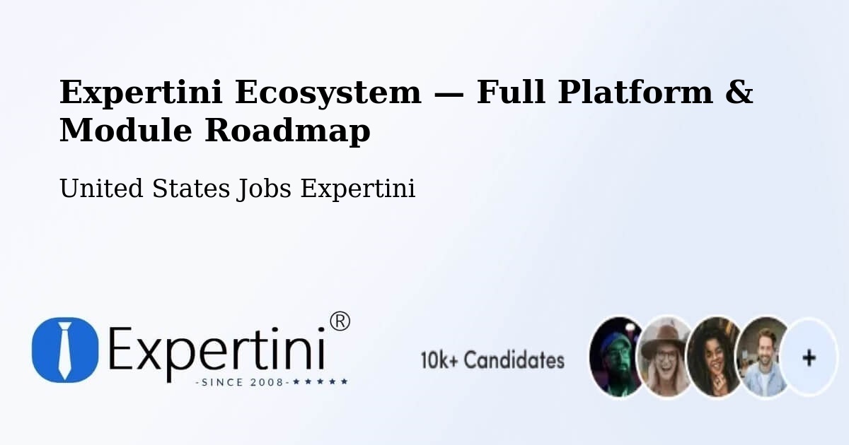 Expertini Ecosystem — Full Platform & Module Roadmap – Savannah